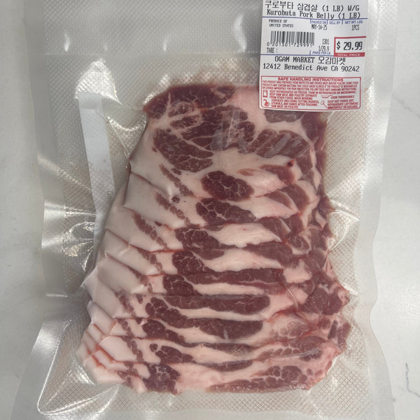 MO) 프리미엄 흑돼지 쿠로부타 목살 (LB) - 돼지고기의 와규 – OGAM MARKET